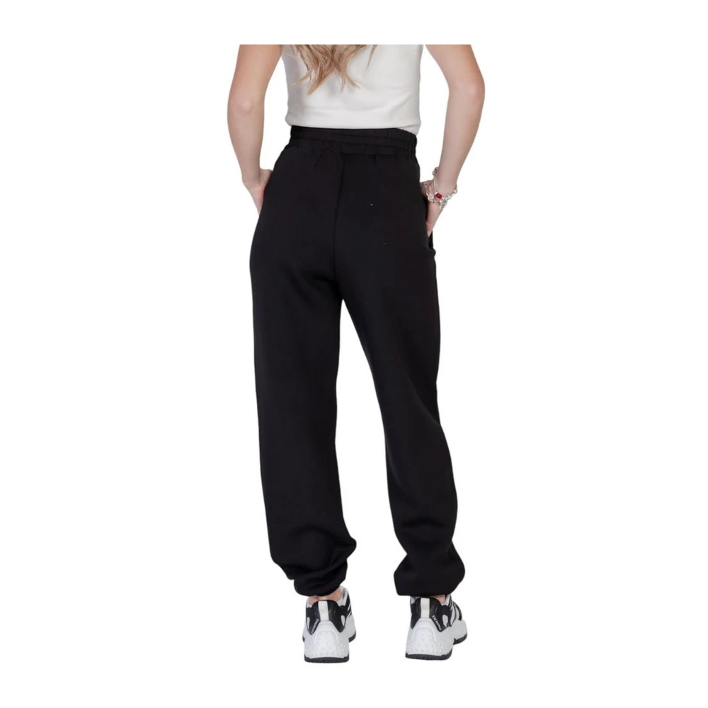 Guess Stretch Viscose Blend Broek Black Dames
