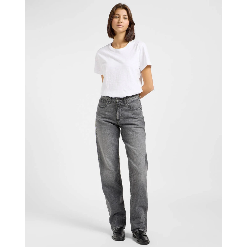 Lee Rider C Jeans Gray Dames