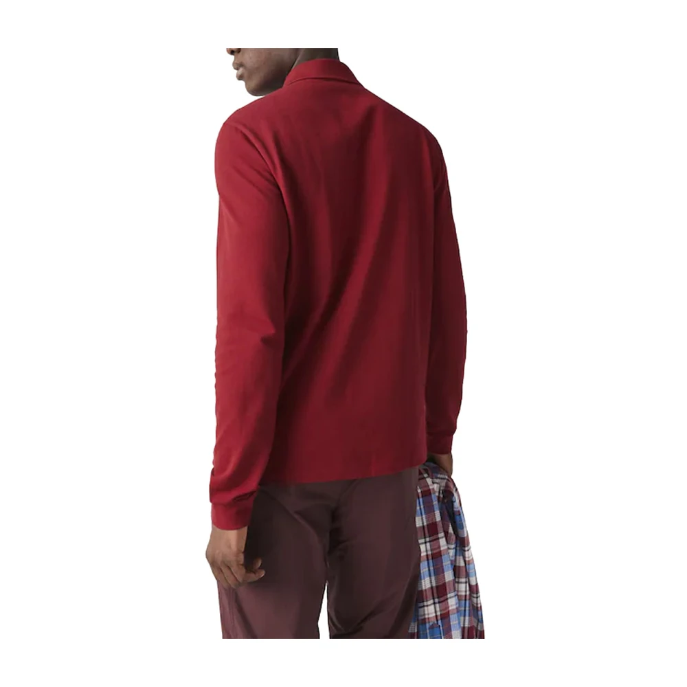 Lacoste Polo Shirts Red Heren