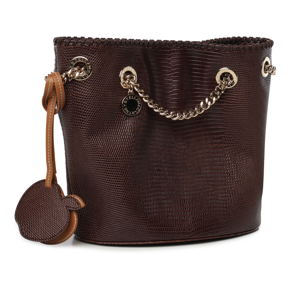 Stella Mccartney Stijlvolle Bruine Kunstleren Tas Brown Dames