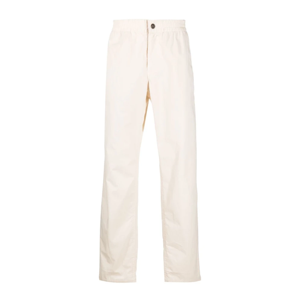 A.p.c. Bomull Regular Fit Byxor med Fickor Beige, Herr