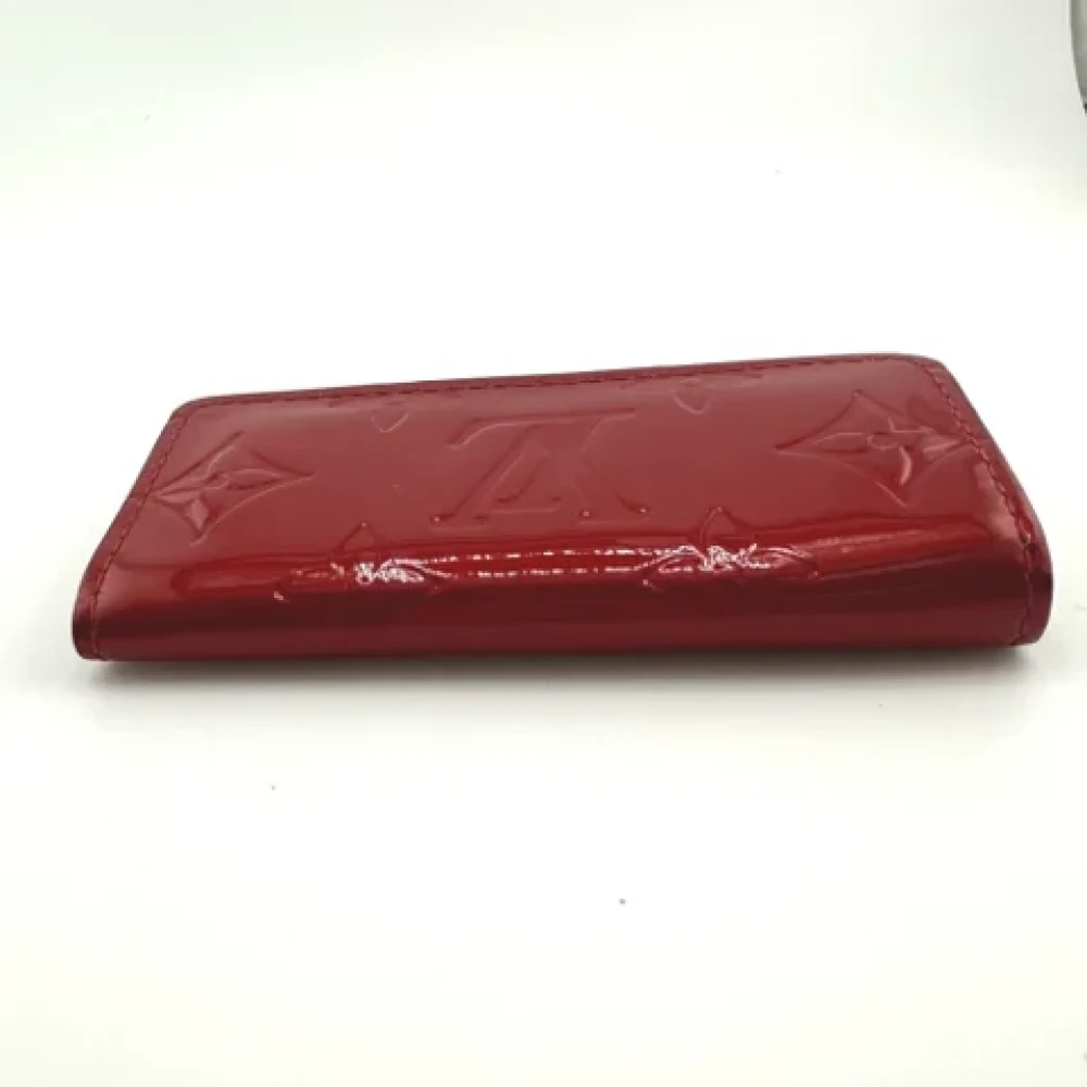 Louis Vuitton Vintage Pre-owned Canvas key-holders Red Dames