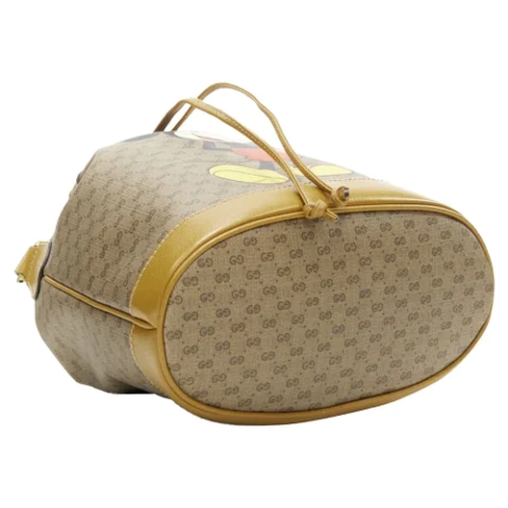 Gucci Vintage Pre-owned Canvas gucci-bags Brown Dames