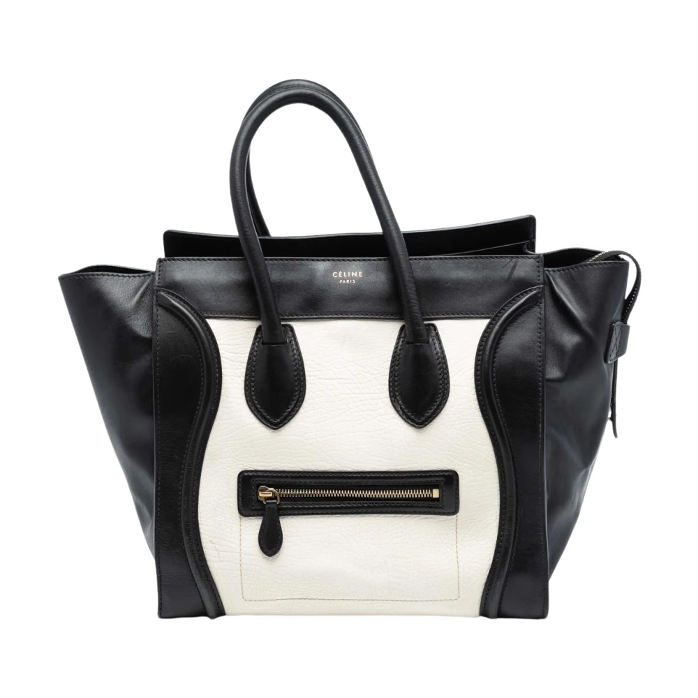 Celine Vintage Women's Pre-Owned Leather Tote Bag