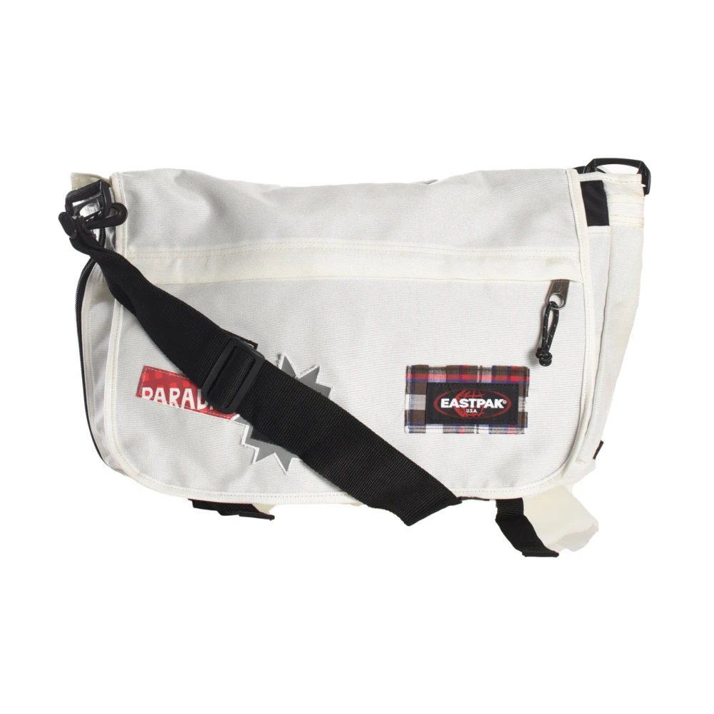 Eastpak Delegate Schoudertas Wit Patched White Heren