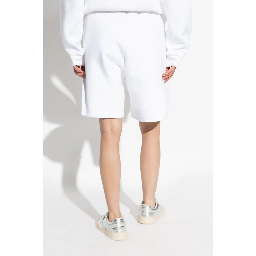 Dsquared2 Shorts met logo White Dames