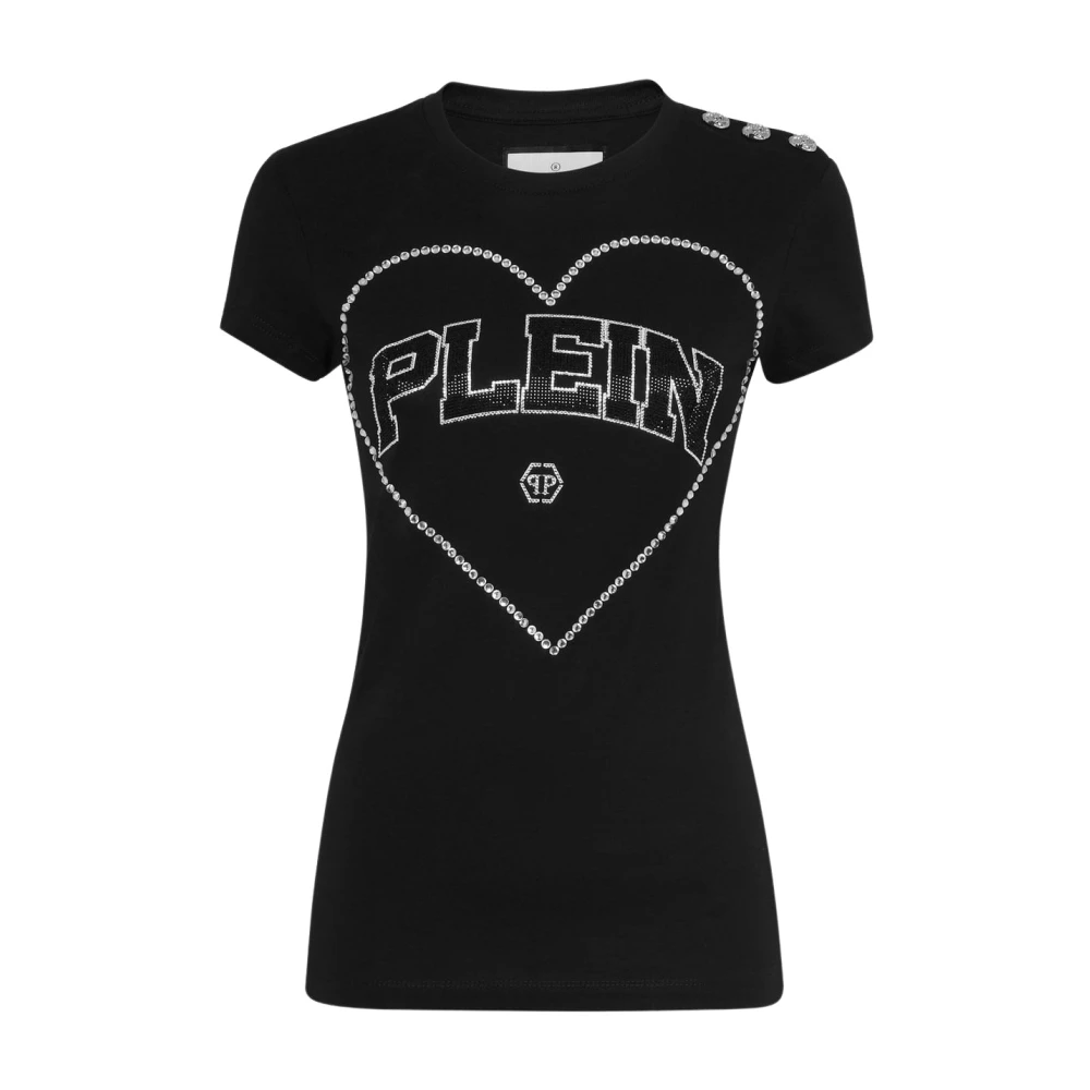 Philipp Plein Grafisch T-shirt Black Dames