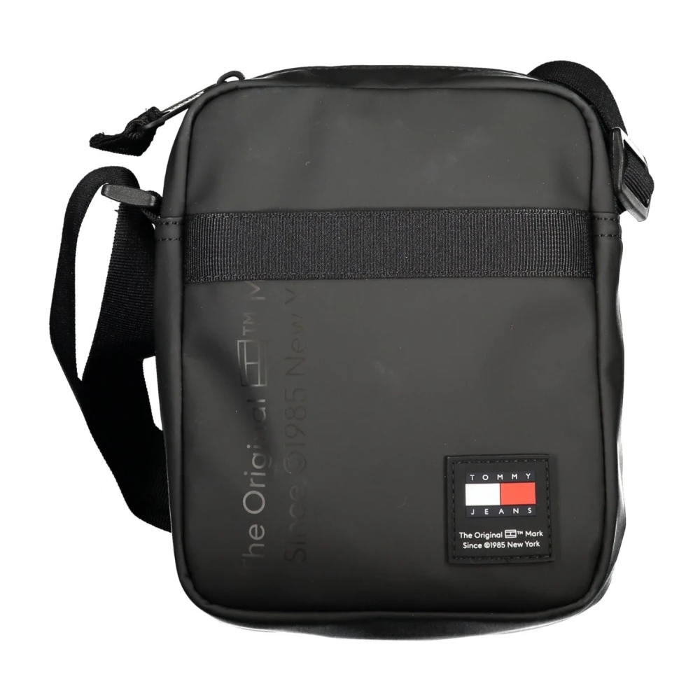 Tommy Hilfiger Zwarte Heren Schoudertas met Verstelbare Band Black Heren