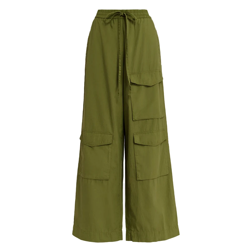 Essentiel Antwerp broeken Fopy cargo pocket pants Green Dames