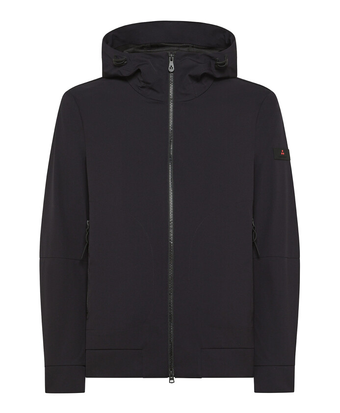 blue-zippered-short-polyester-coat