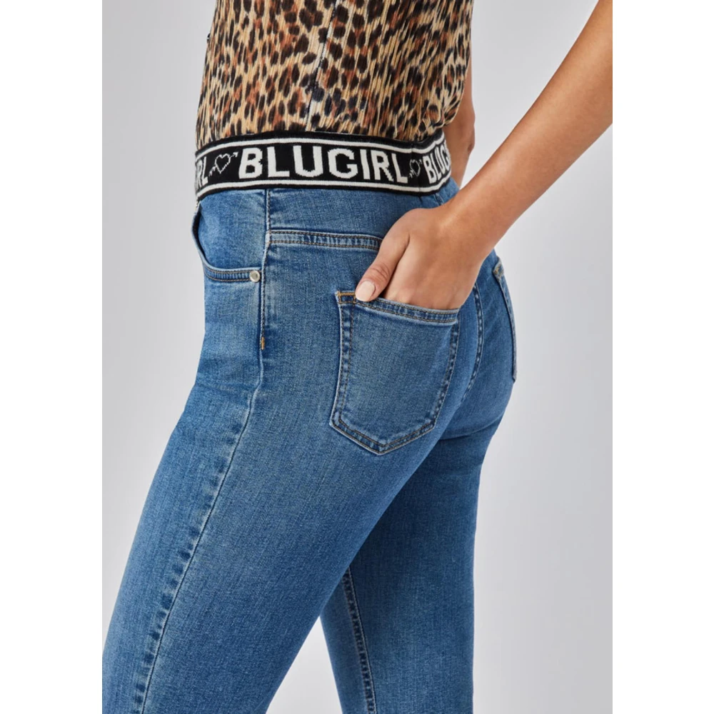 Blugirl Stijlvolle Denim Jeans Blue Dames