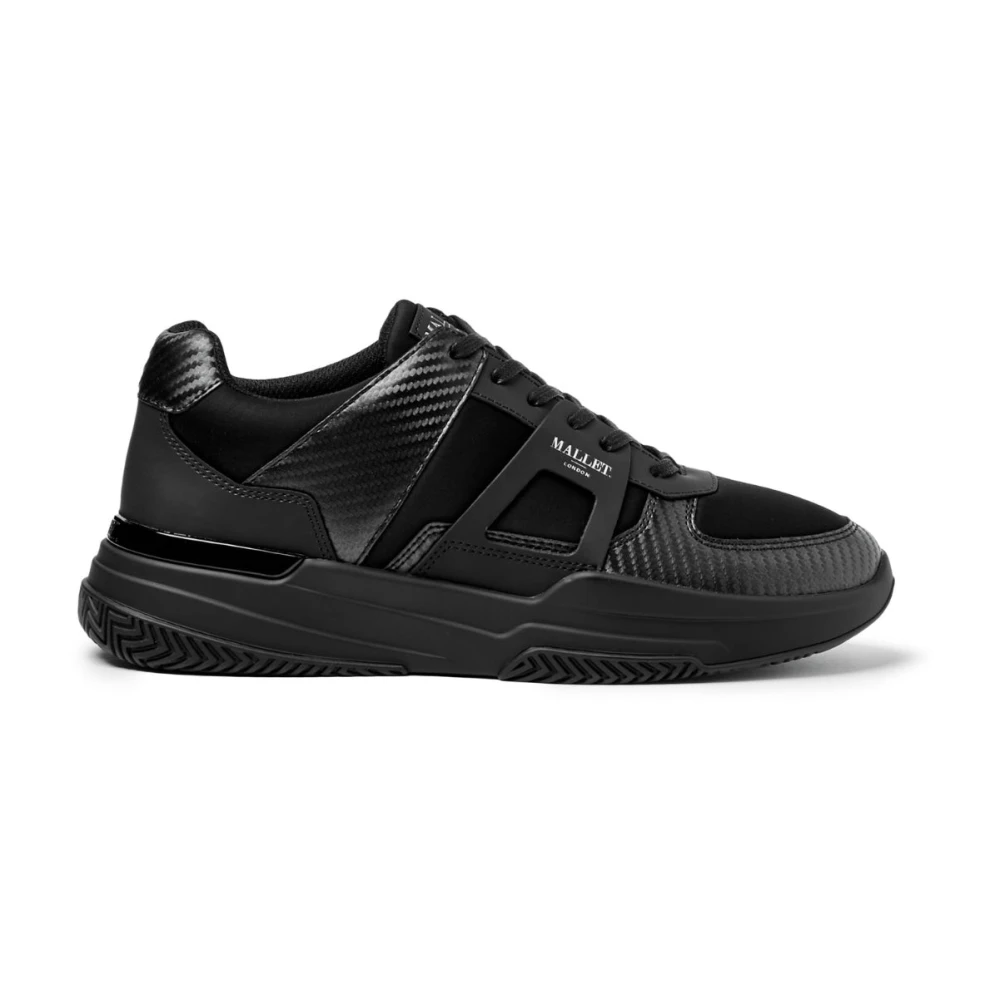 Mallet London Carbon Fibre Triple Sneakers Heren Schoenen Zwart