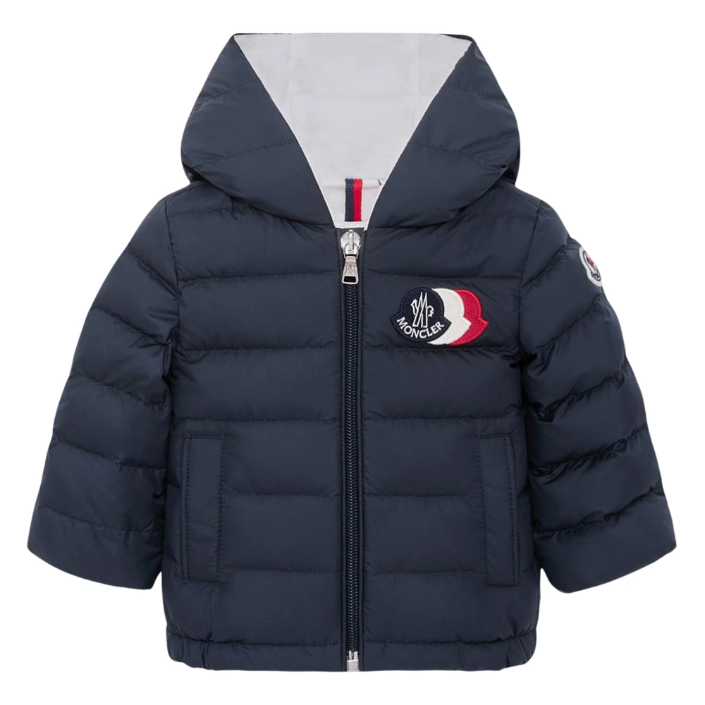 Moncler Boys Blue Winter Jackets, 9 M, Hakan Jacket