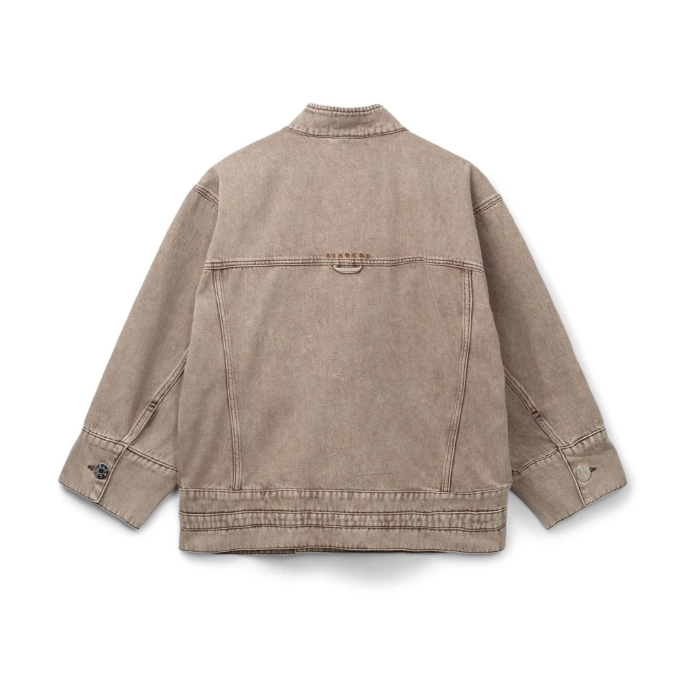 Blanche Utility Jacket in Oxford Tan Beige Dames