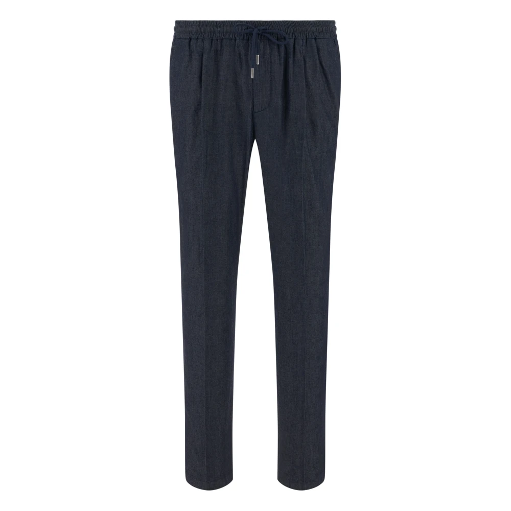 Boggi Milano Herren Blau Hosen, Mgröße:
