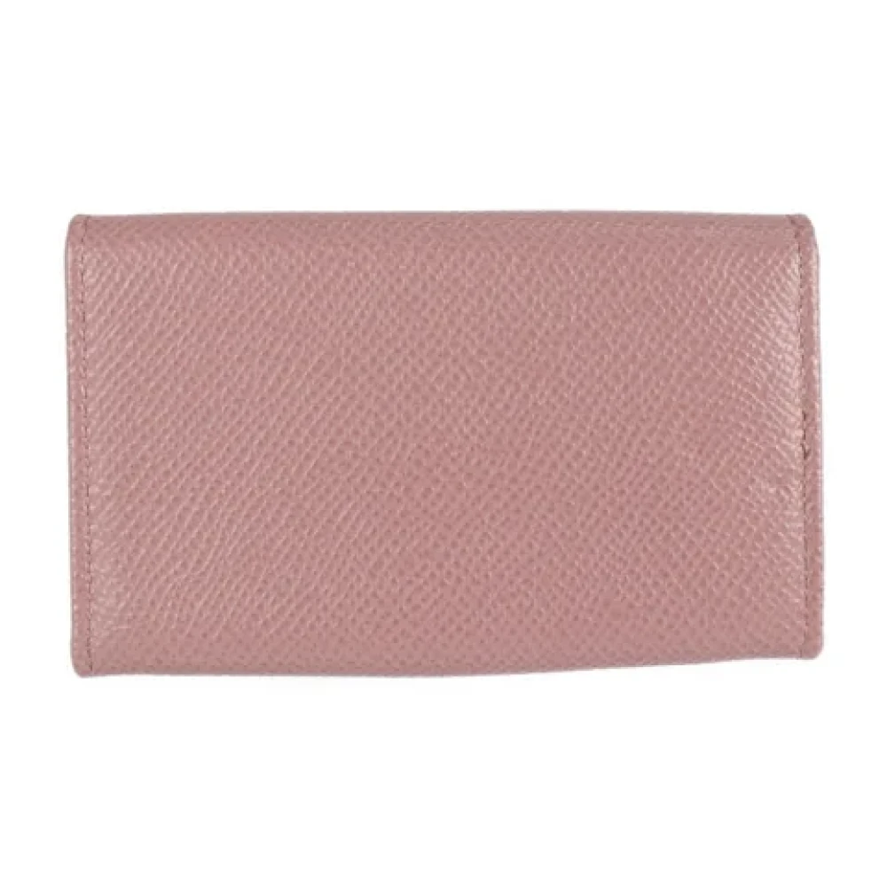 Bvlgari Vintage Pre-owned Leather key-holders Pink Dames