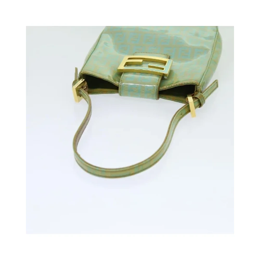 Fendi Vintage Pre-owned Canvas fendi-bags Green Dames