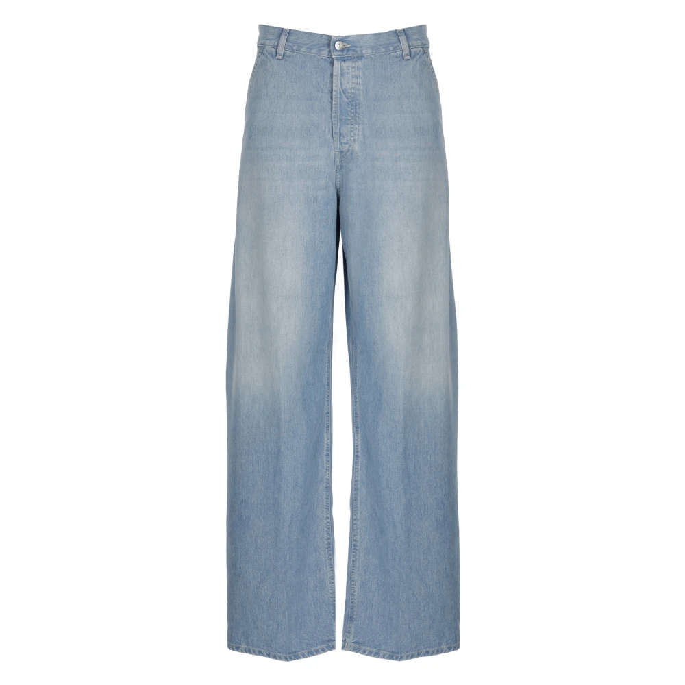 Dondup Women's Blue Wide Jeans, W27, Alek Jeans