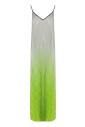 robe-longue-plissee-a-degrade-vert