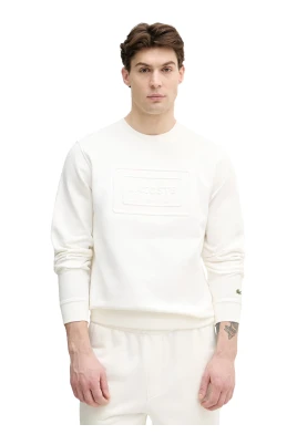 Sweatshirt i präglad fleece
