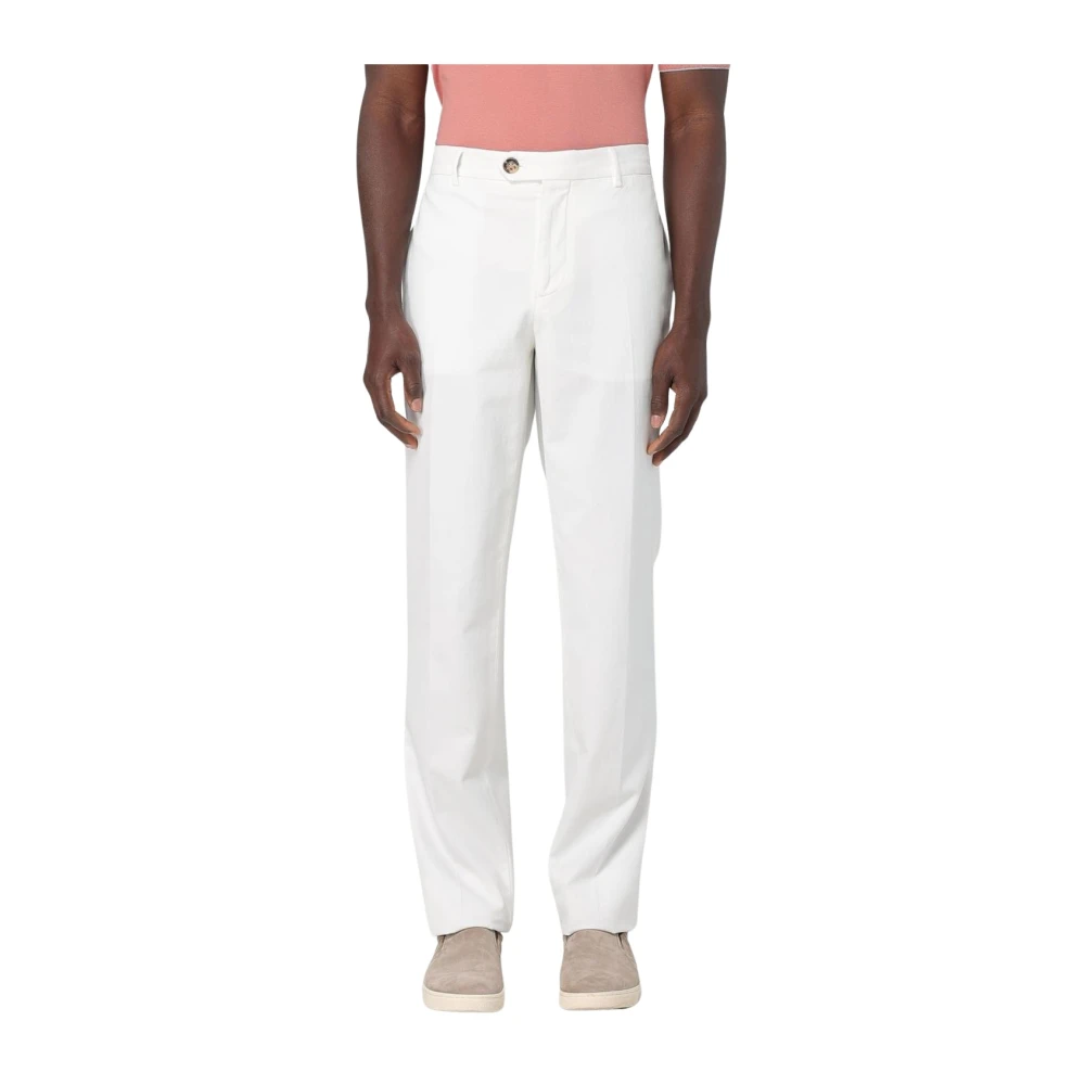 Trousers > Straight Trousers - - Brunello Cucinelli - Modalova