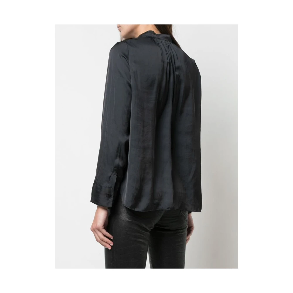Zadig & Voltaire Tink Tunic Blouse Black Dames