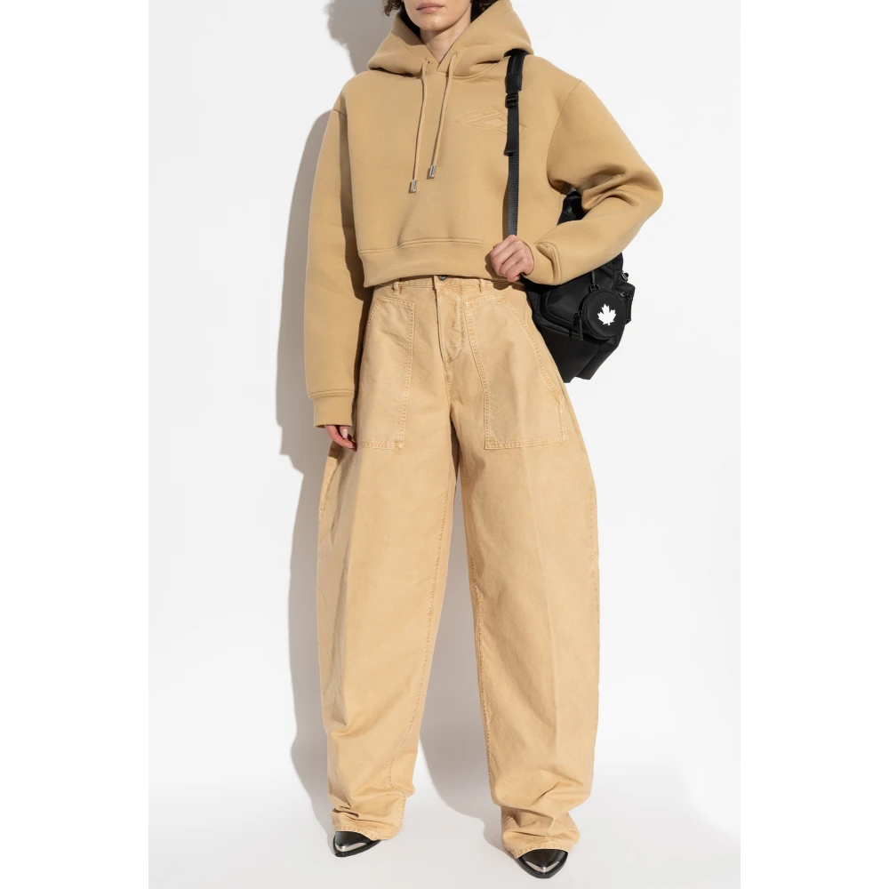 Dsquared2 Logo broek Beige Dames