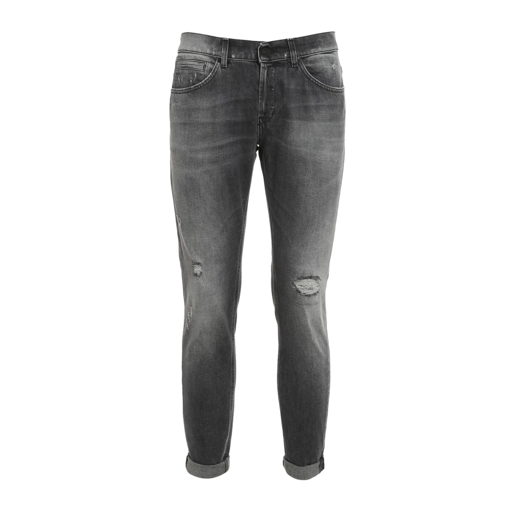 Dondup Men's Black Slim Fit Jeans