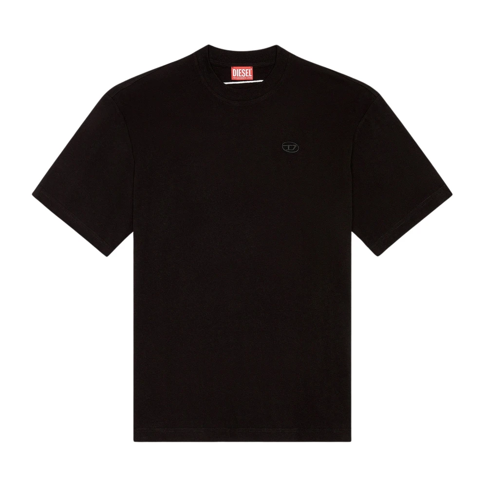 Diesel Men's Black T-Shirts And Polos T-Boggy-Megoval - T-Shirts - 2XL - Tops