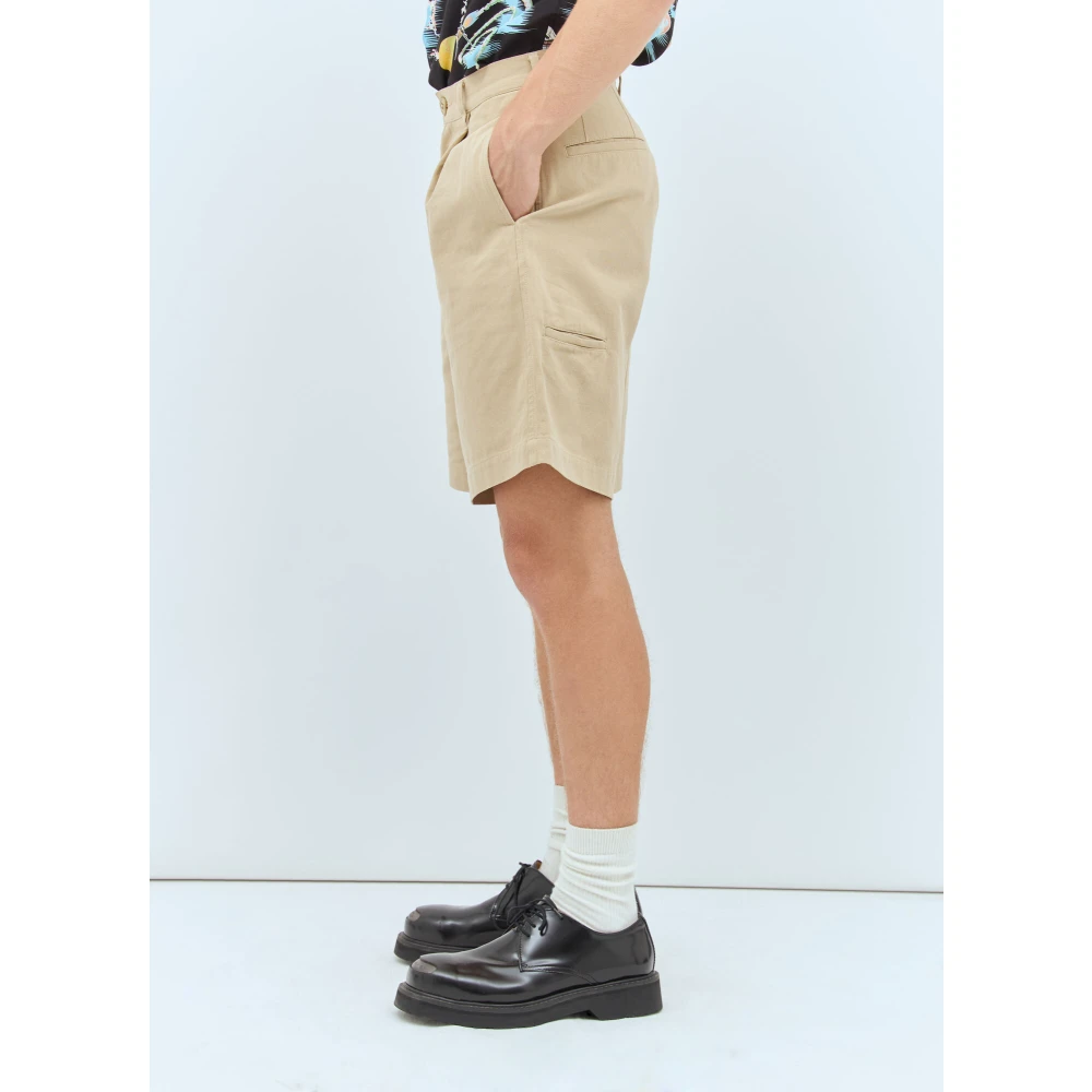 Human Made Skater Shorts van katoenen keper Beige Heren