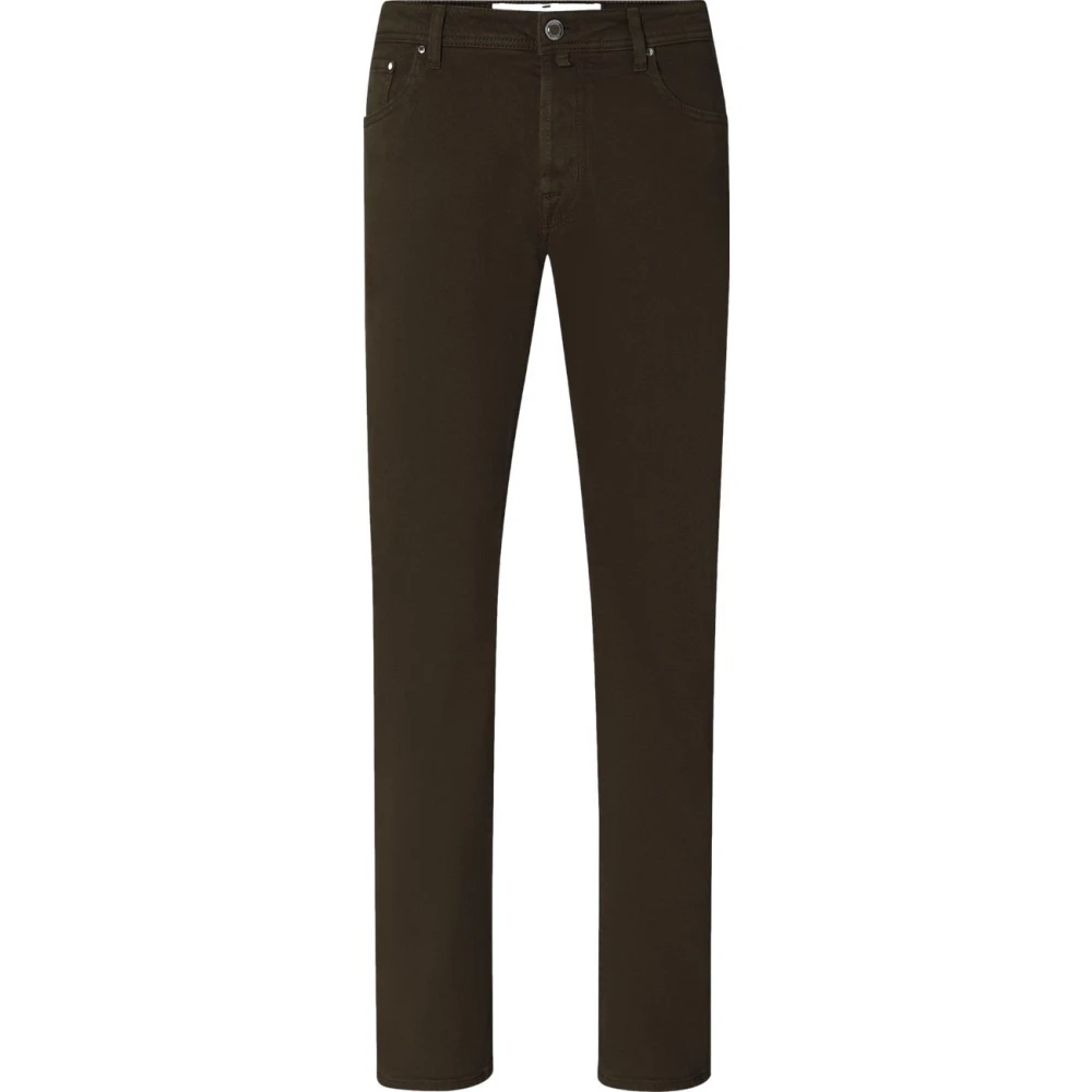 Jacob Cohën Men's Brown Chinos, W31, Bard Trouser