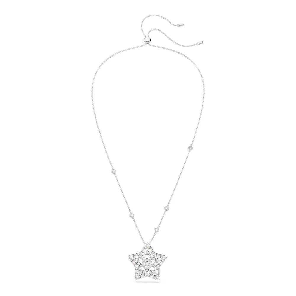Swarovski Women's Gray Necklaces, One Size, Stella Necklace