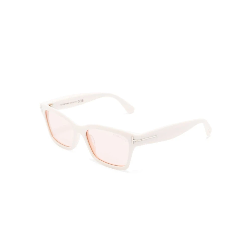 Hvide solbriller med original etui