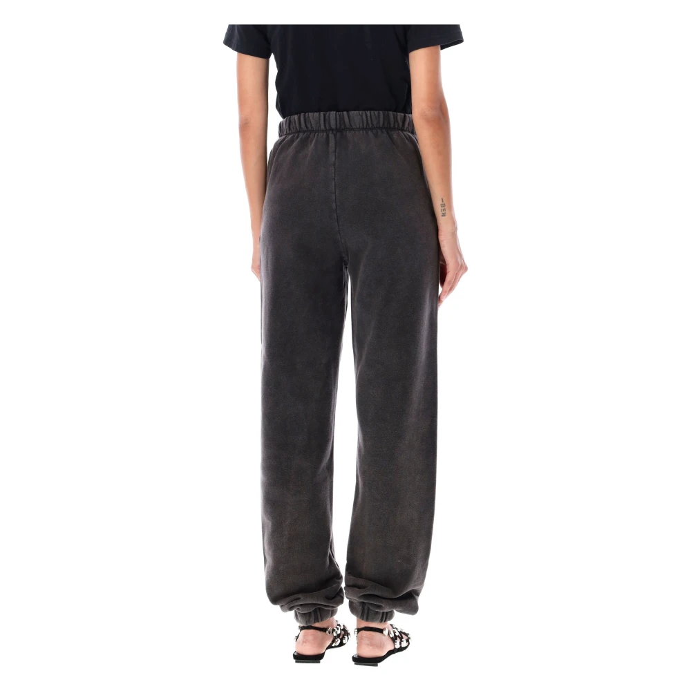 The Attico Zwarte Faded Penny Jogging Broek Gray Dames