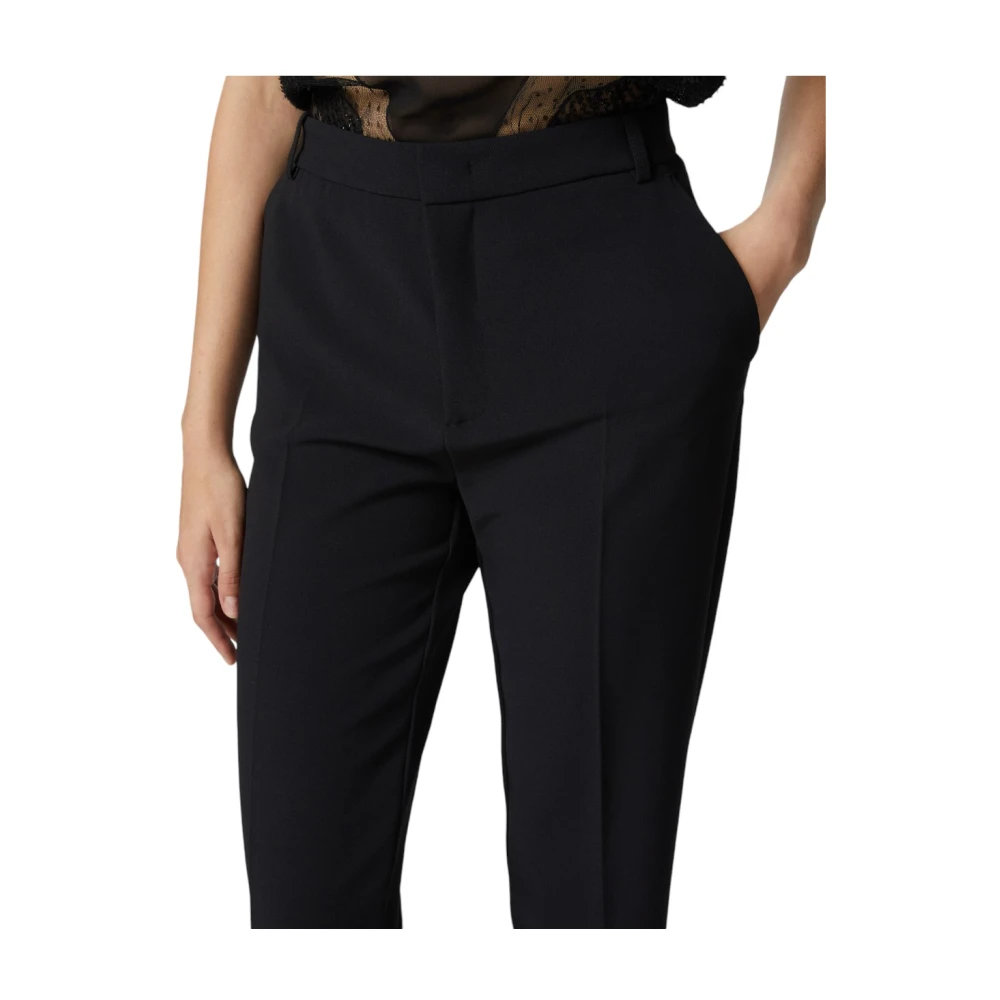 pinko Stijlvolle Broek voor Vrouwen Black Dames