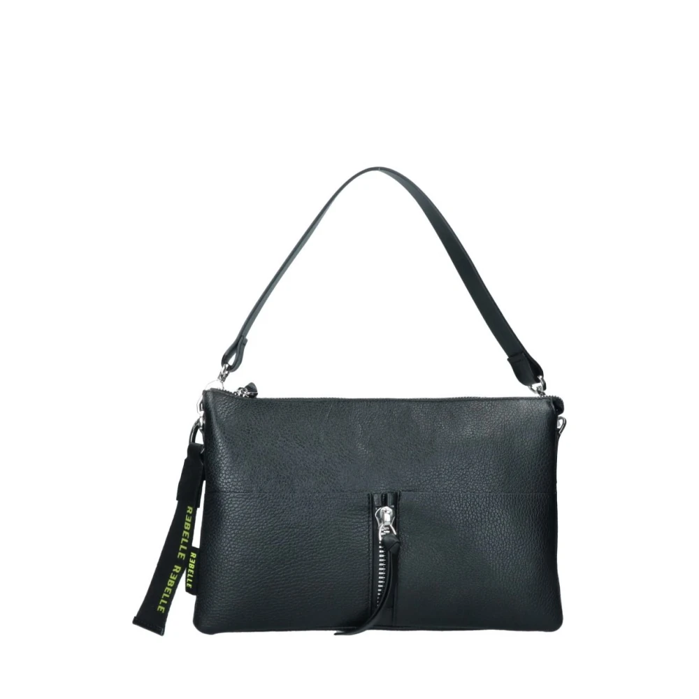 Rebelle Athena-Crossbody Dollaro Schoudertas Black Dames