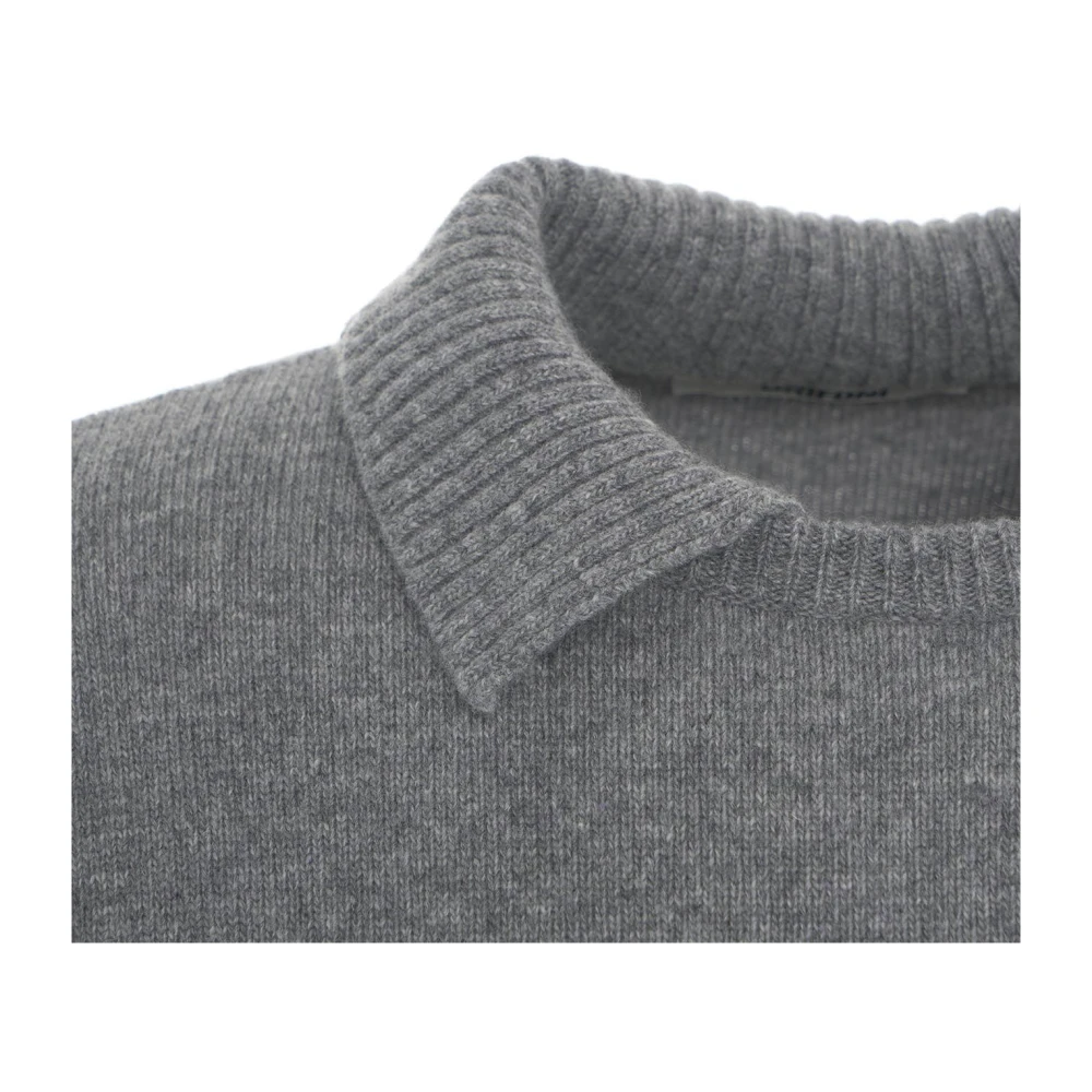 Mauro Grifoni Grijze Gebreide Kleding voor Mannen Aw24 Gray Heren