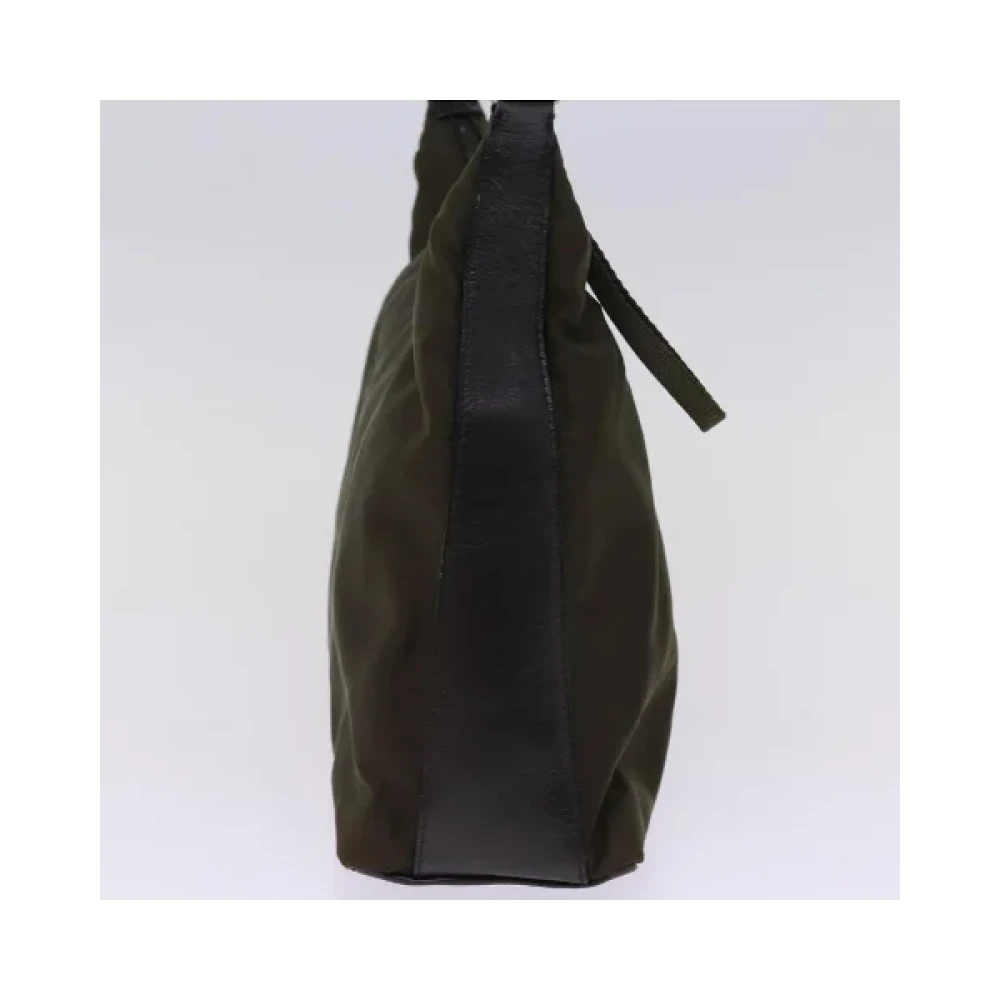 Prada Vintage Pre-owned Nylon prada-bags Brown Dames