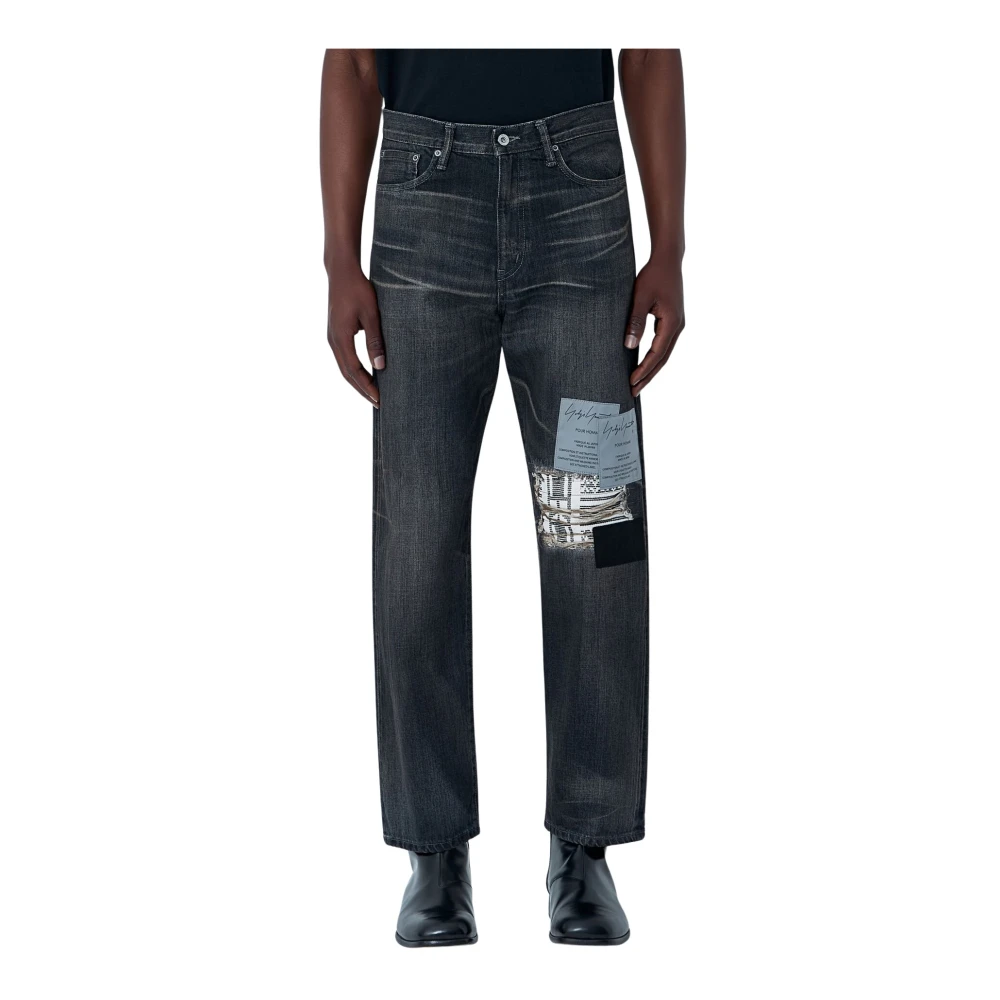 Yohji Yamamoto Uomo Nero Jeans, M, New,