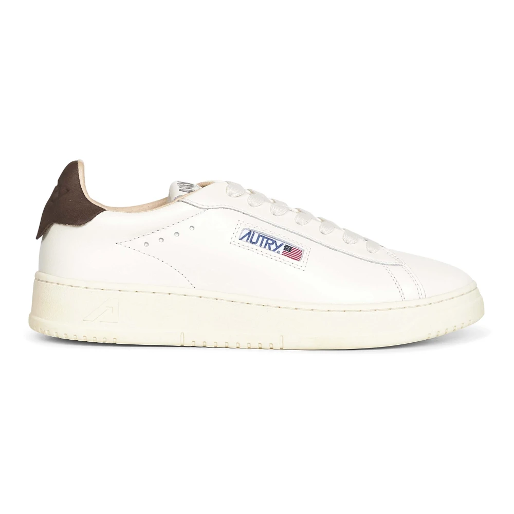 Autry Men's White Sneakers, 6 Uk, Trainers