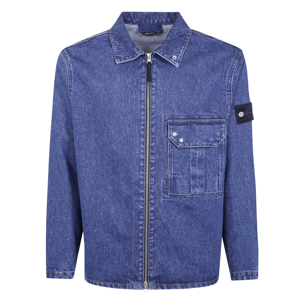 Stone Island , Herren, Jacken, Blau, S