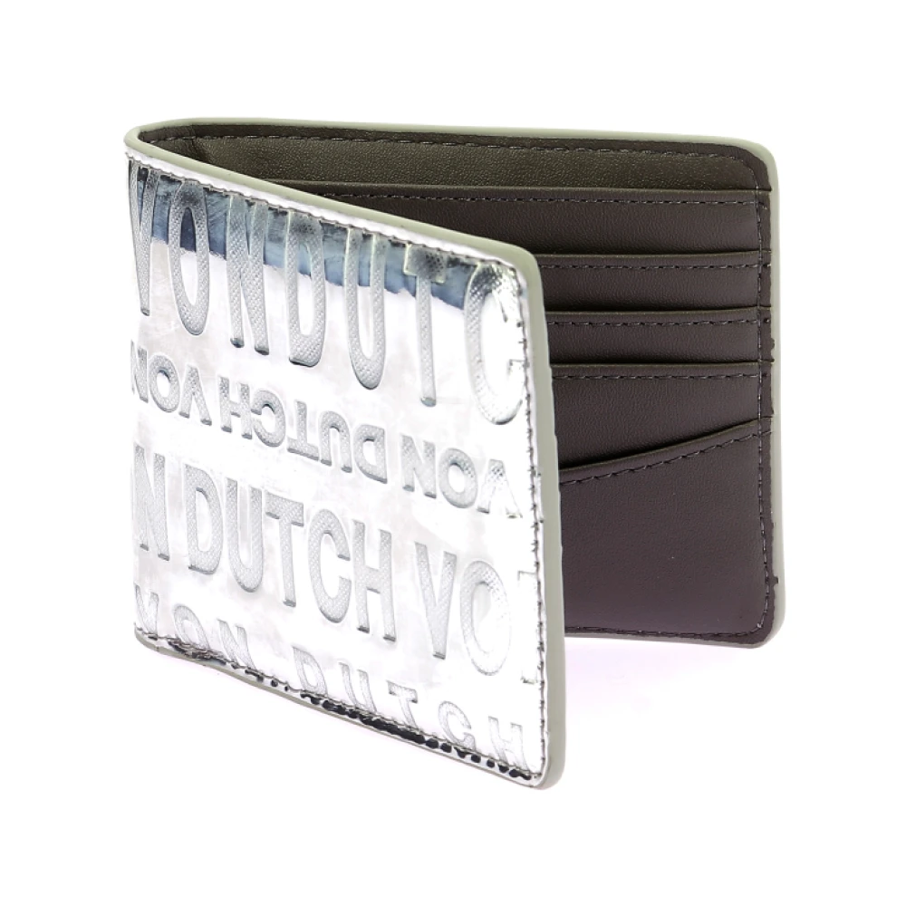 Von Dutch Comfortabele Portemonnee Gray Heren