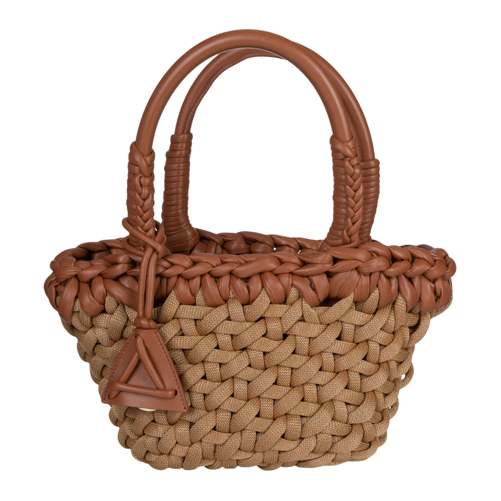 Alanui Neutrale Kleine Tote Tas Brown Dames