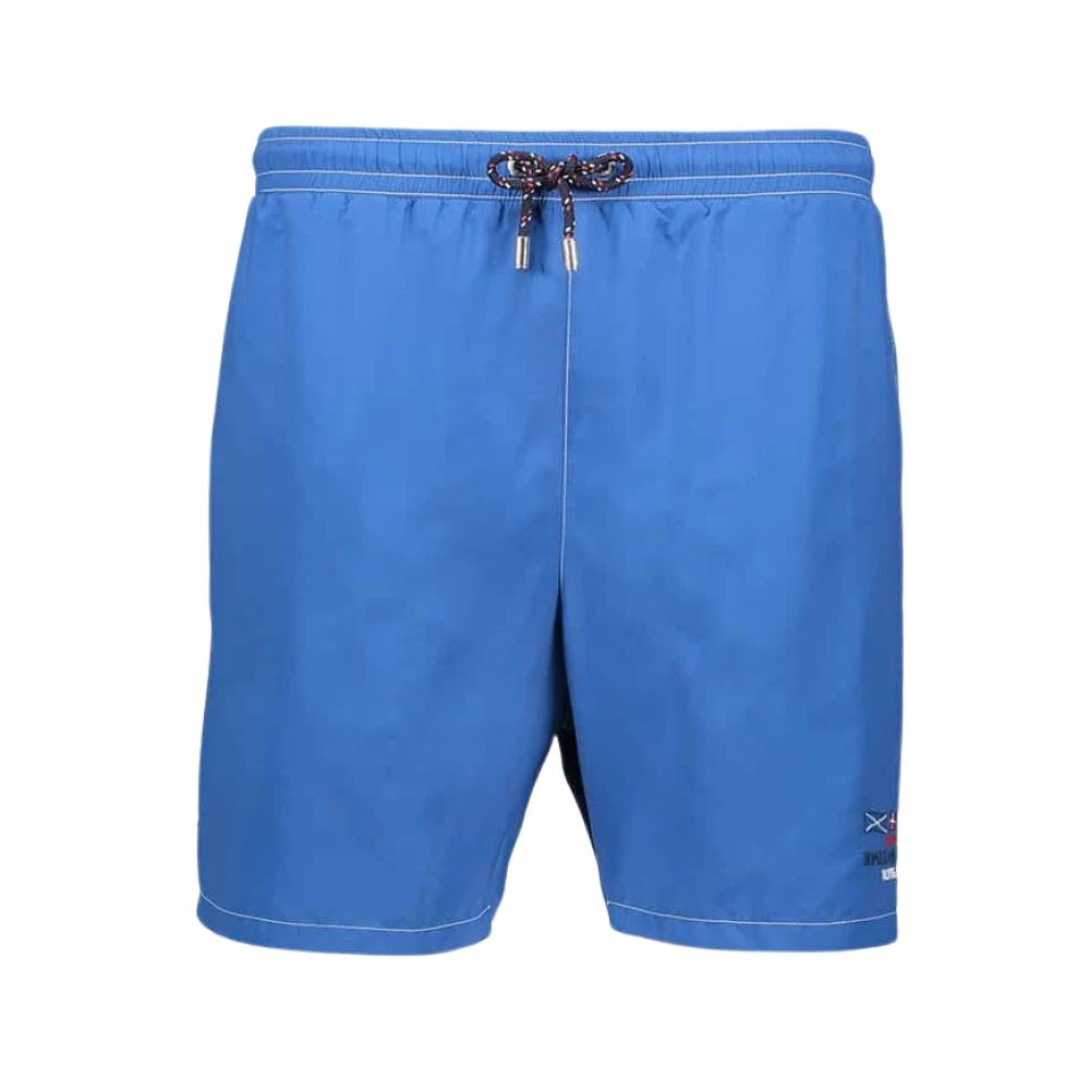 PAUL & SHARK Blauwe Shorts Blue Heren