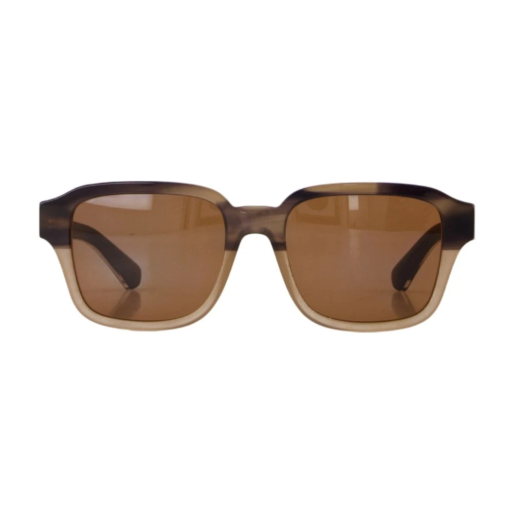 Burberry Brown Man Be4484 420773 Sunglasses Acetate Beige Squared Normal - Image 2