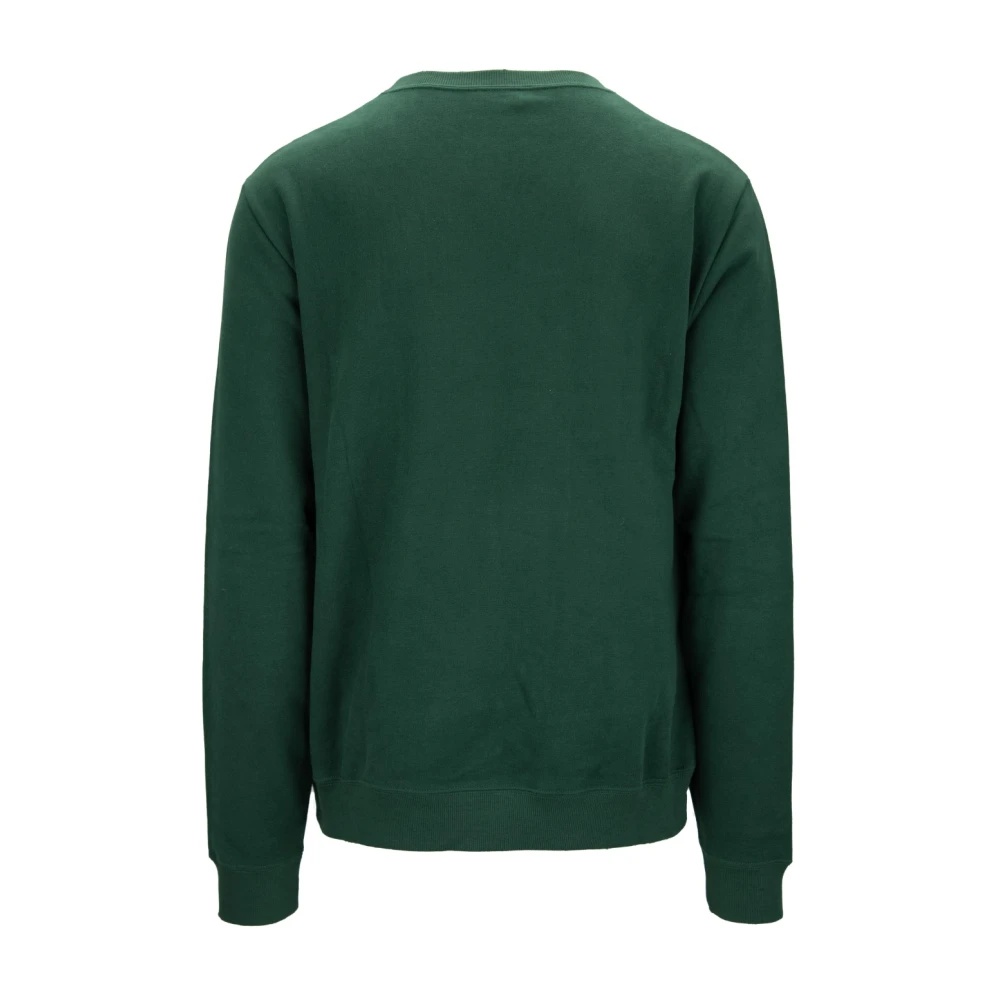 Saint Laurent Pullover Sweatshirt met Merkprint Green Heren