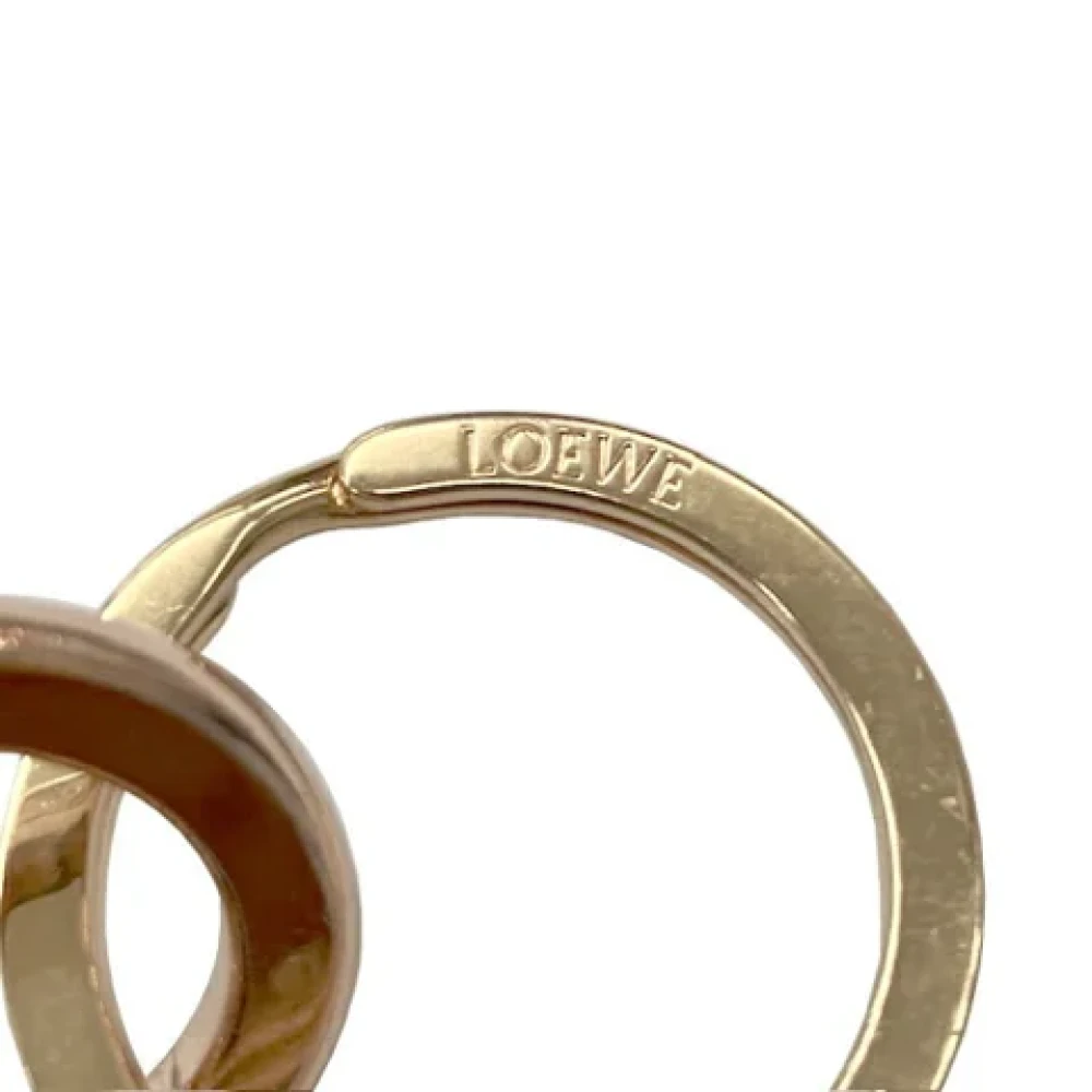 Loewe Pre-owned Rose Gold key-holders Yellow Dames