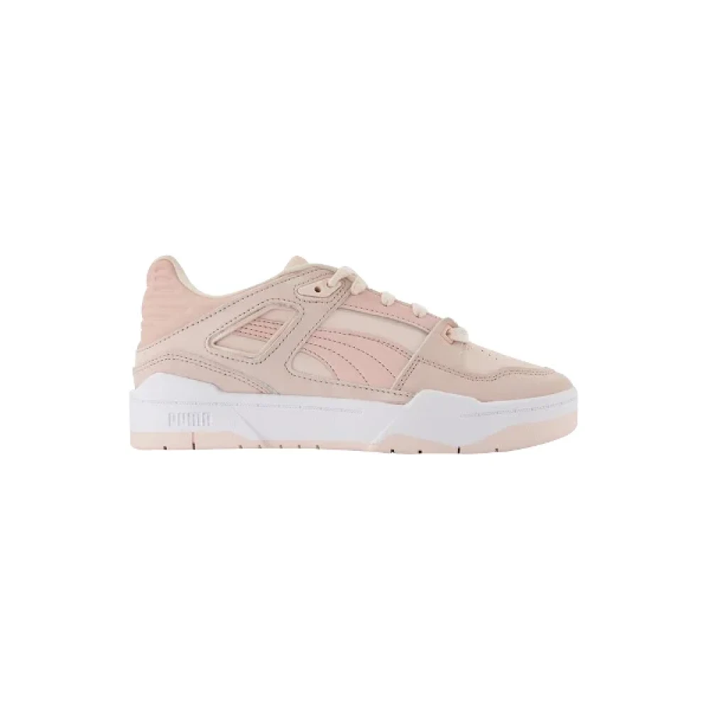 Puma Laeder sneakers Pink, Dam