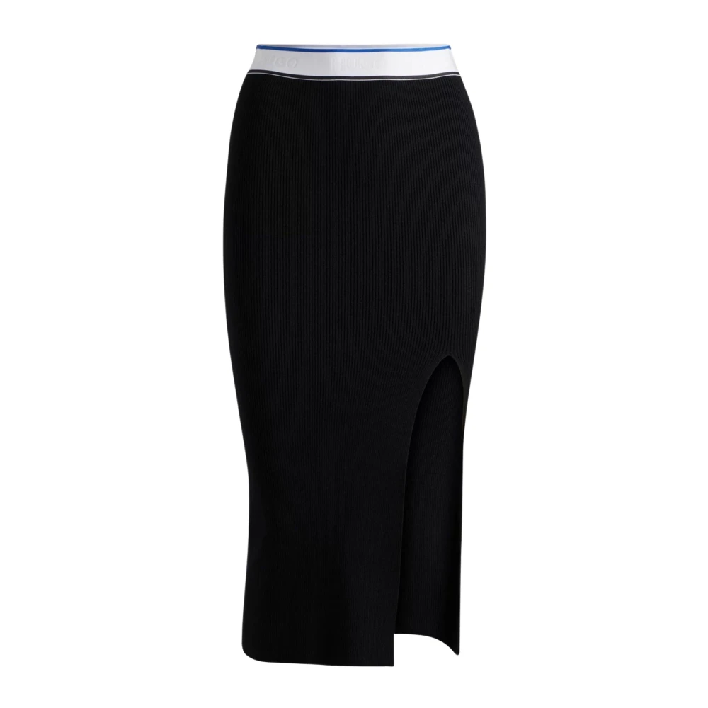 Hugo Boss Stijlvolle Saformie_B Rok Black Dames