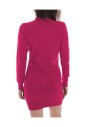 robe-tricot-viscose-fuchsia